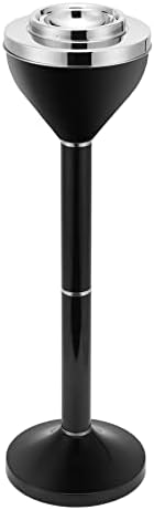 CO-Z Ashtray with Lid, Smokeless Standing Outdoor Ashtray for Home